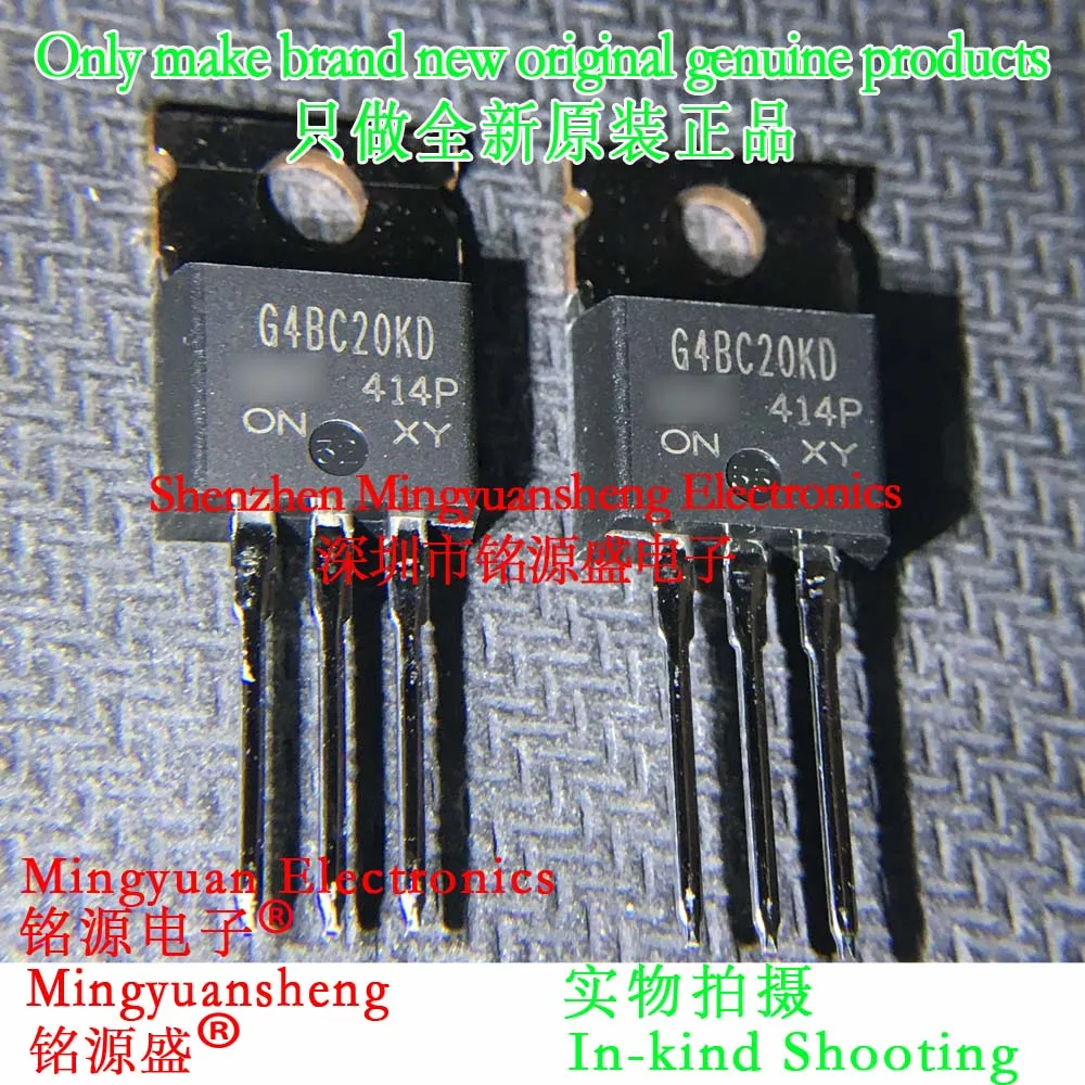 

Mingyuan Sheng Brand New Original Genuine Irg4Bc20Kdpbf Irg4Bc20Kd G4Bc20Kd 600V 16A Package To-220 Direct Plug Insulating Grille Bipolar Transistor (Igbt) Ic Chip