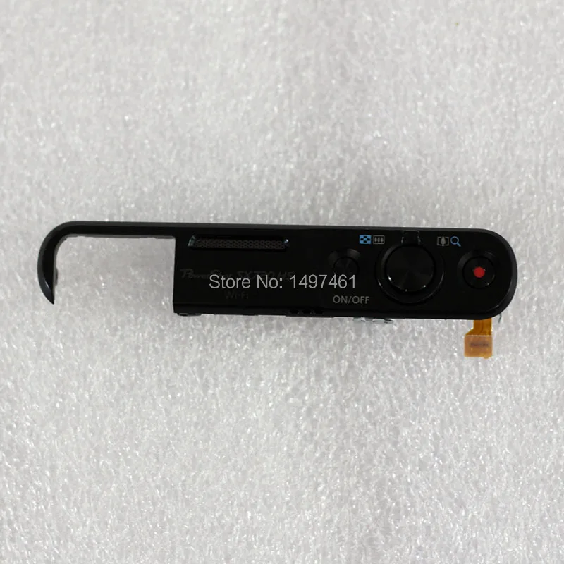 95% nuevo conjunto de cubierta superior con piezas de reparación de interruptor de encendido para cámara Canon Powershot SX720 HS PC2272