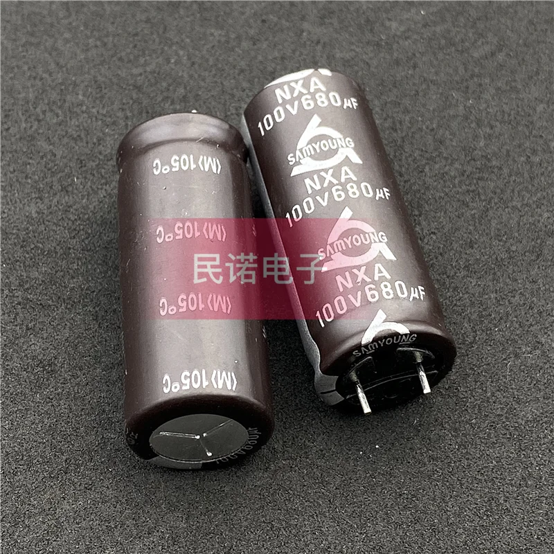 30PCS/Electrolytic capacitor 100V 680UF 100V680UF 16X40 105 degrees