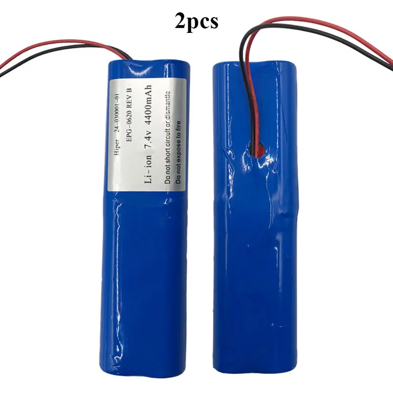 

2PCS Hiper Li-ion Battery 24-030001-01 For Topc GPS Hiper GPS Hiper Lite Plus L1 GA Battery Set 7.4V 4400mAh