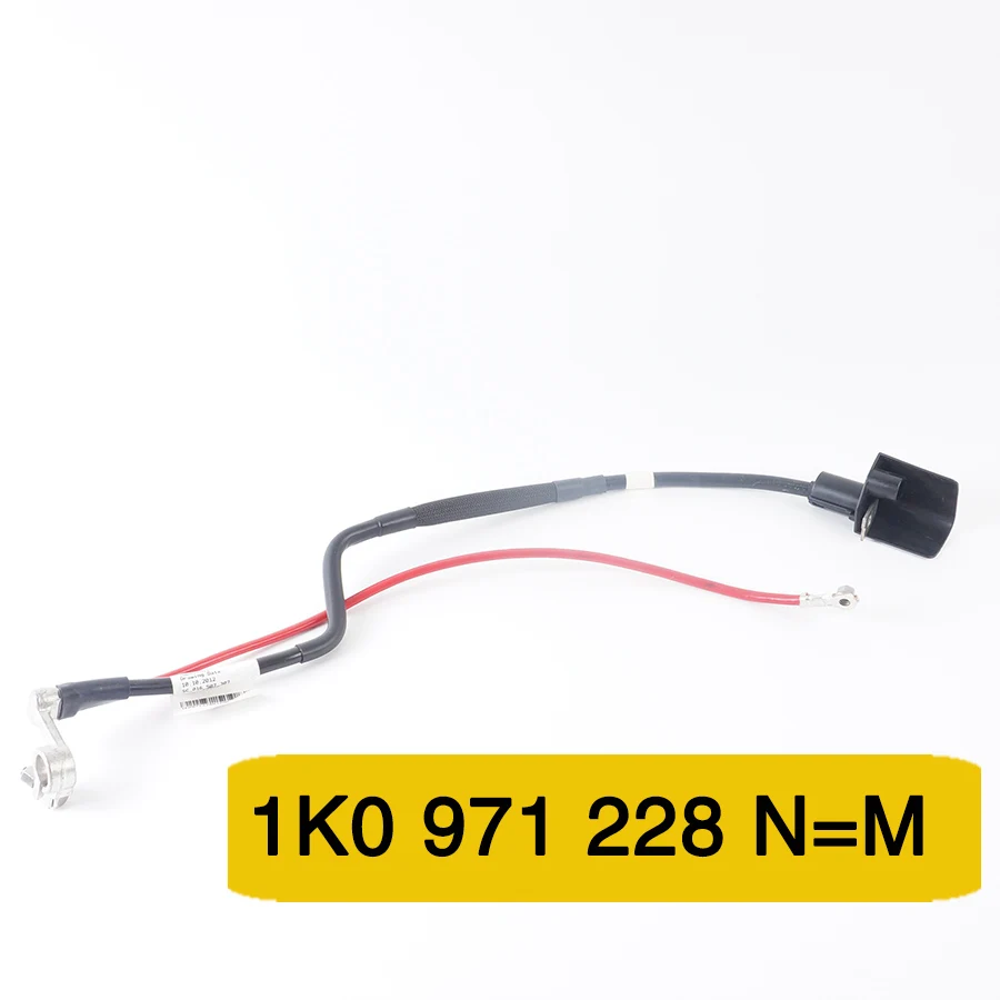 OE 1K0971228N=M A3 SKODA Yeti Caddy Scirocco Passat CC Jetta/syncro Golf Plus Superb Battery positive wire harness 1K0971228M