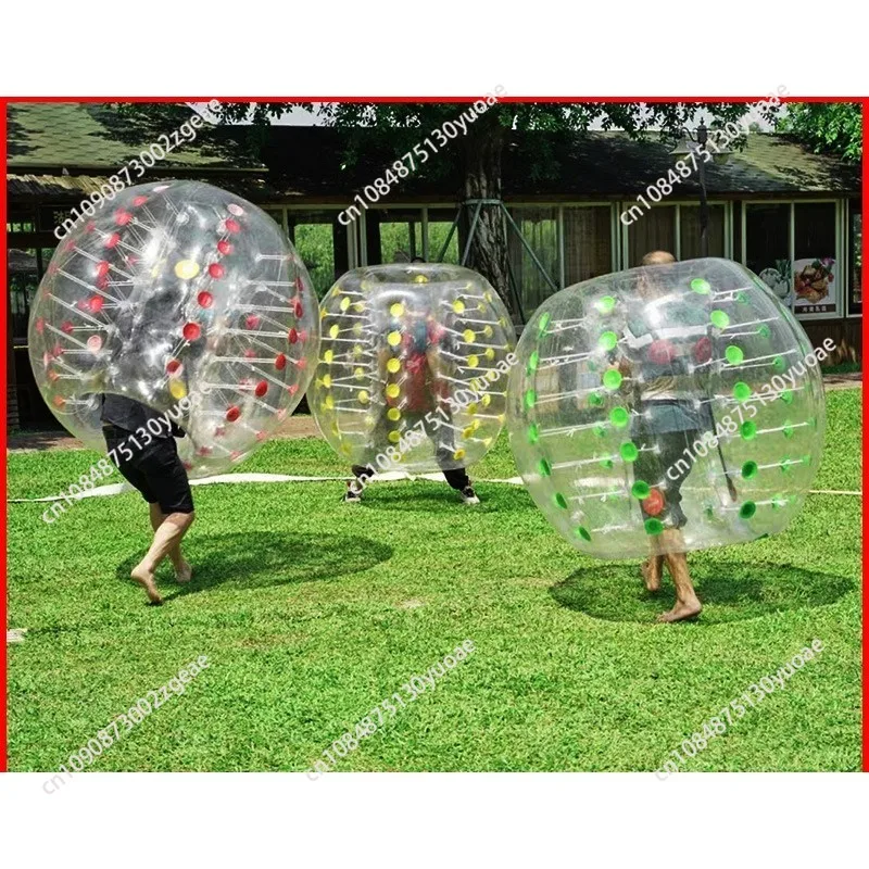 Inflatable bubble football, ball diameter 1.2 meters 4 feet PVC 1.0 mm inflatable bubble football