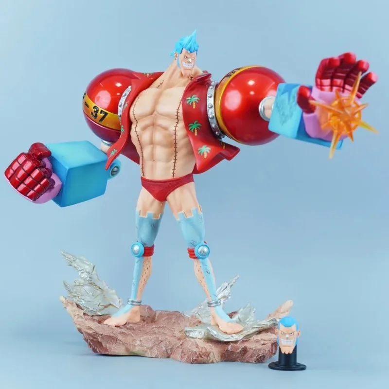 

ONE PIECE French super figure, domineering muscle shape, double-headed engraving exchangeable, birthday gift ornament