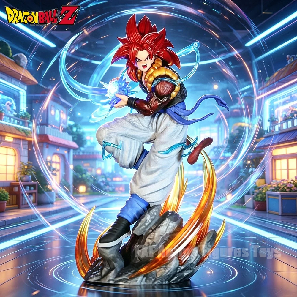 

9.84in/25cm Anime Dragon Ball Figure Super Saiyan 4 Gogeta Action Figures Pvc Statue Desktop Ornamen Collection Model Toys Gifts