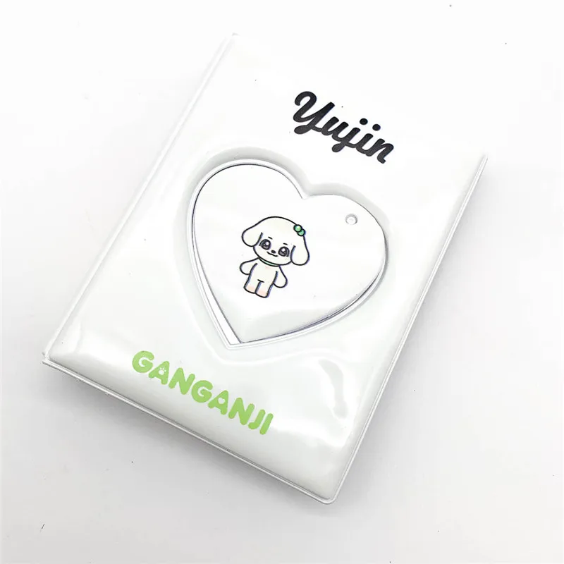 3 Zoll IVE CHERRY Minive Neue Kpop Koreanische PU Weiß Cartoon Fans Foto Bilder 32 Seiten Sammlung Display 11*8,5*2,5 CM