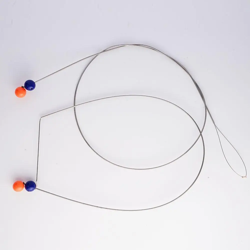 لوازم الأقفال من الفولاذ المقاوم للصدأ ، كرة أسلاك فولاذية ، أداة فتح قفل باب السيارة ، حبل سحب تلقائي وأدوات لاسو ، 60 ~ ~ ~ #5