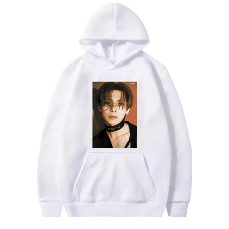 ATEEZ YEOSANG fashion classic graphic hoodie 2025 cool men ’s women vintage Long sleeve streetwear print oversized hoodie unisex
