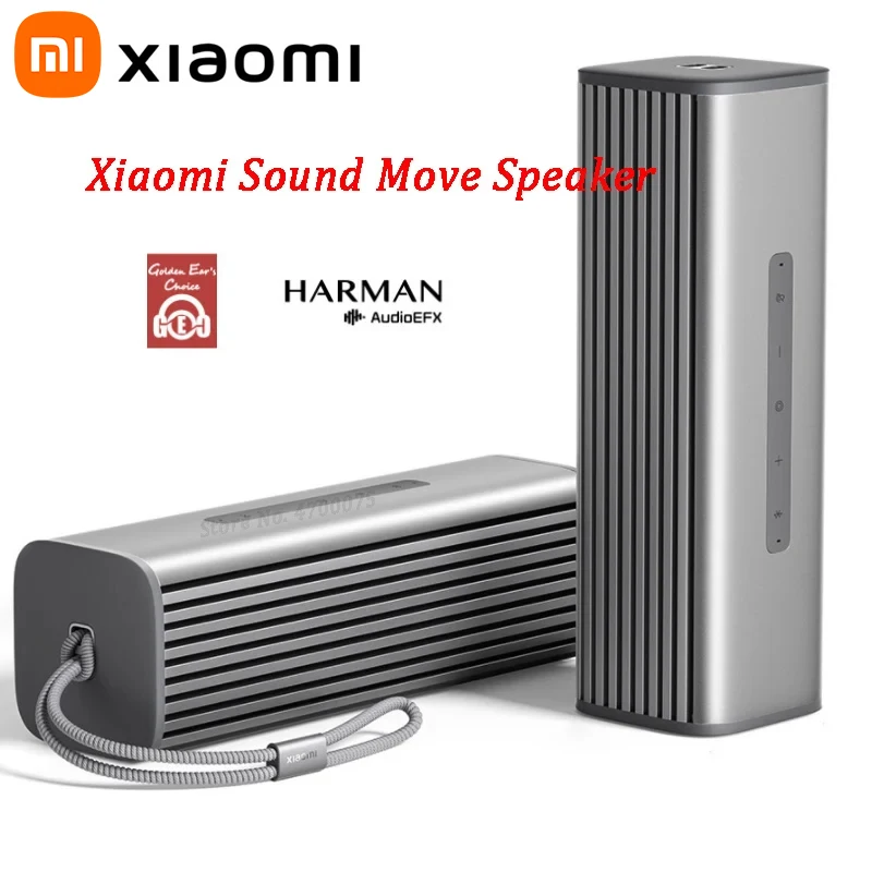 Imagem -01 - Xiaomi Sound Move Bluetooth Speaker Soundmove Áudio Xiao ai Classmate Harman Kardon Afinação Caixa de Som Inteligente Portátil