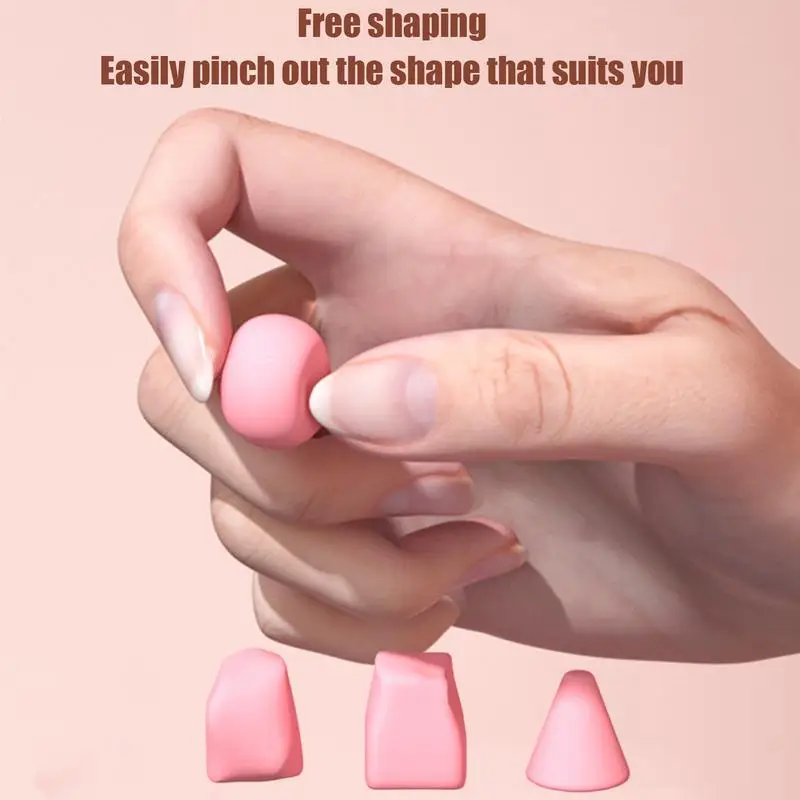 إلغاء الضوضاء سدادات أذن سيليكون قابلة لإعادة الاستخدام ، سماعات أذن عالية الديسيبل ، سدادات طائرة مرنة ، سدادات أذن أكثر هدوءًا