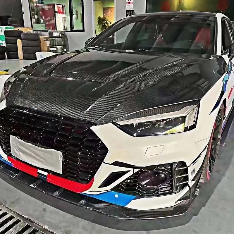 

Suitable For Audi A5 B9 Carbon Fiber Hood, Modified Audi A5 B9 Carbon Fiber Hood, Hood