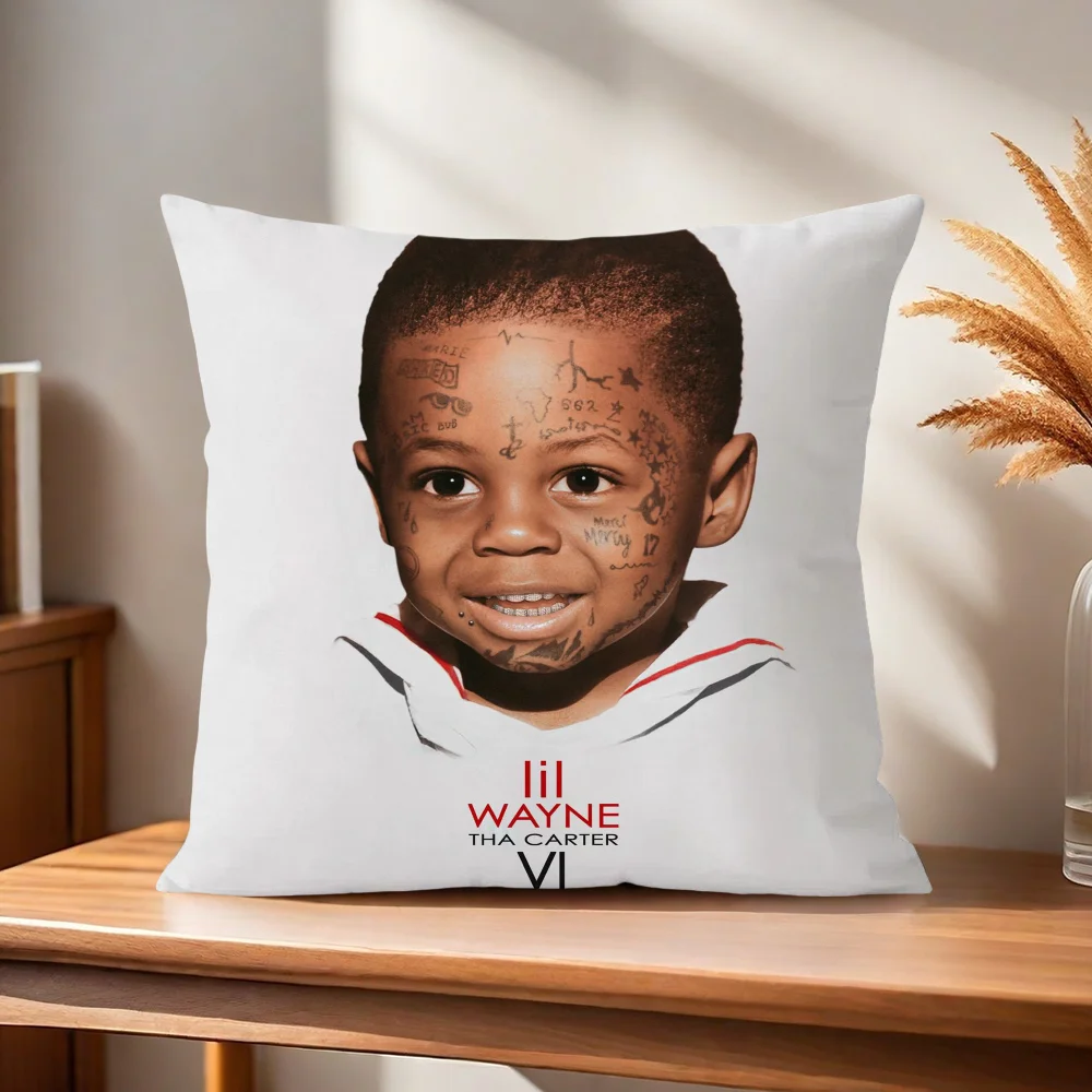 Lil Wayne Tha Carter VI Kissenbezug Kissenhülle für Zuhause, Sofa, Wohnzimmer, Büro, Café, Auto – Detail 3