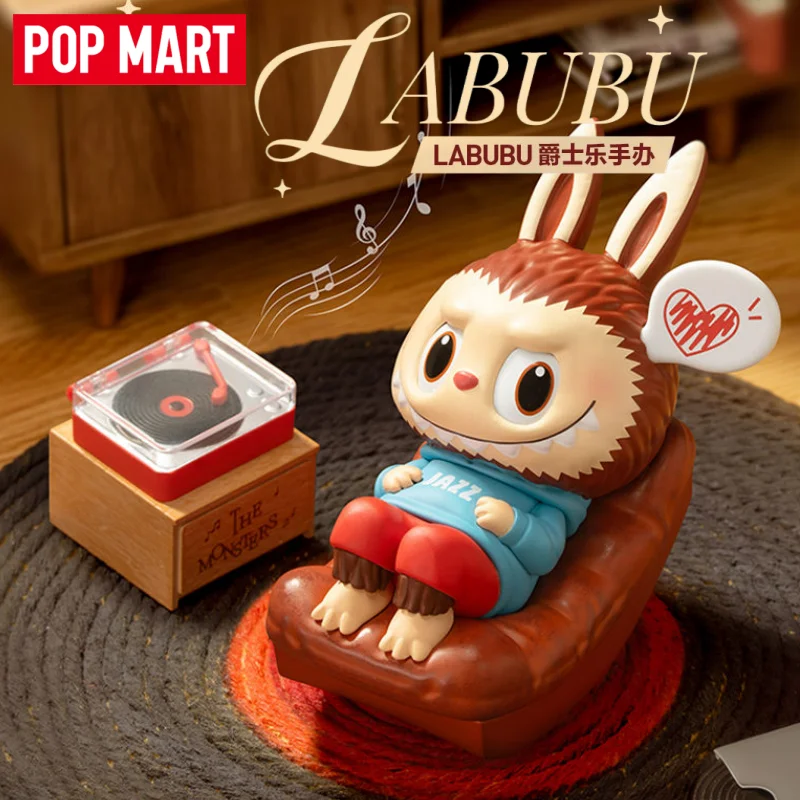 

POP MART The Monsters Labubu JAZZ Figure Series Blind Box Doll Desktop Decoration Figure Collectible Toy Birthday Surprise Gift
