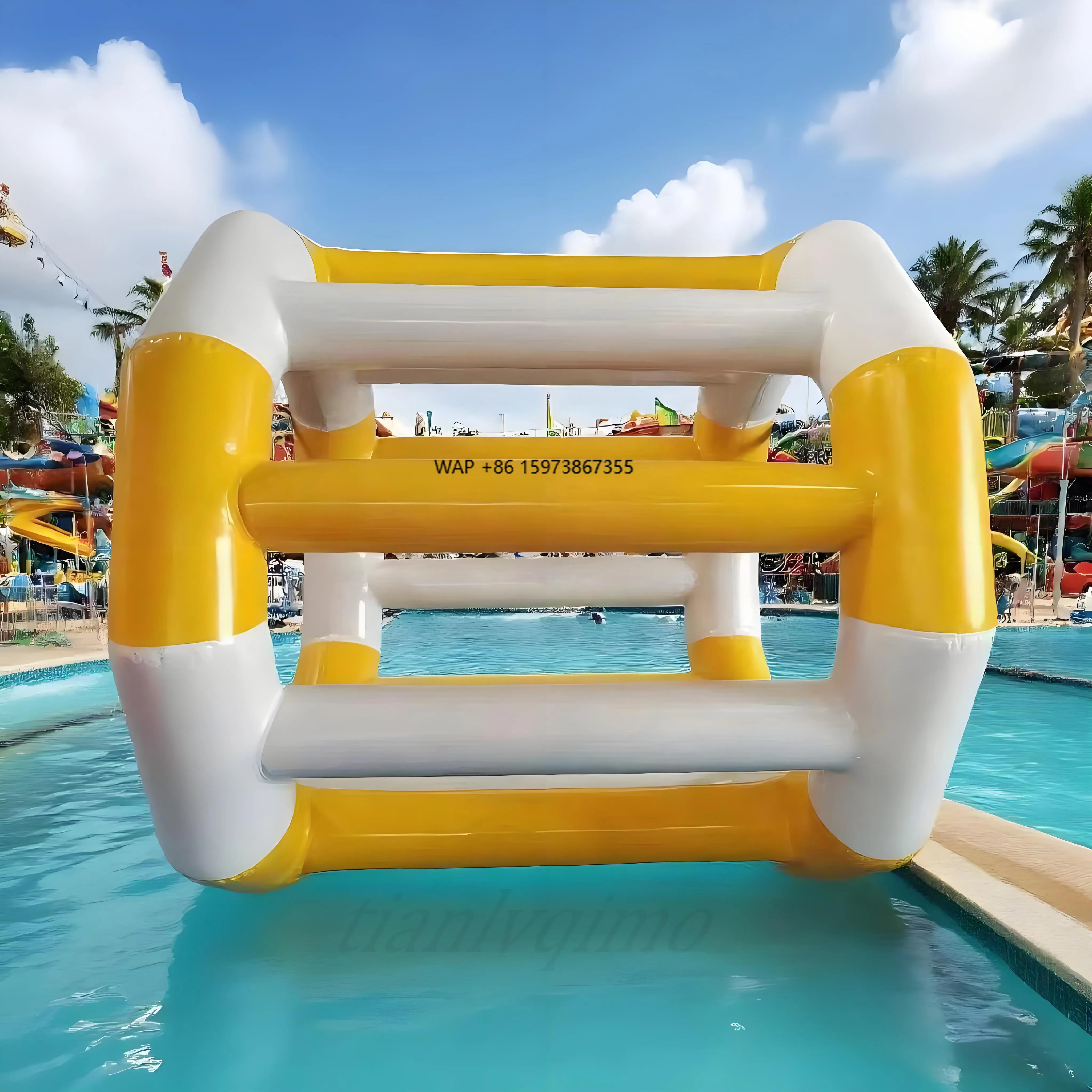 

Hot-selling fun inflatable water hamster wheels, summer water park rides