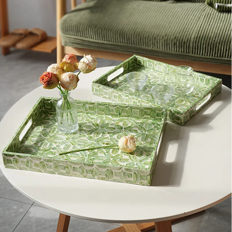 High-value light luxury vine shell, advanced shooting prop tray