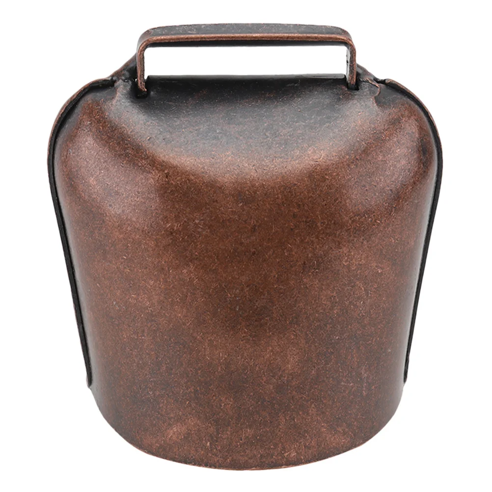 

Clear Sound Durable Thickened Cow Sheep Bell Robust Design Iron Material Versatile Use for Large Animals Farm Outdoor