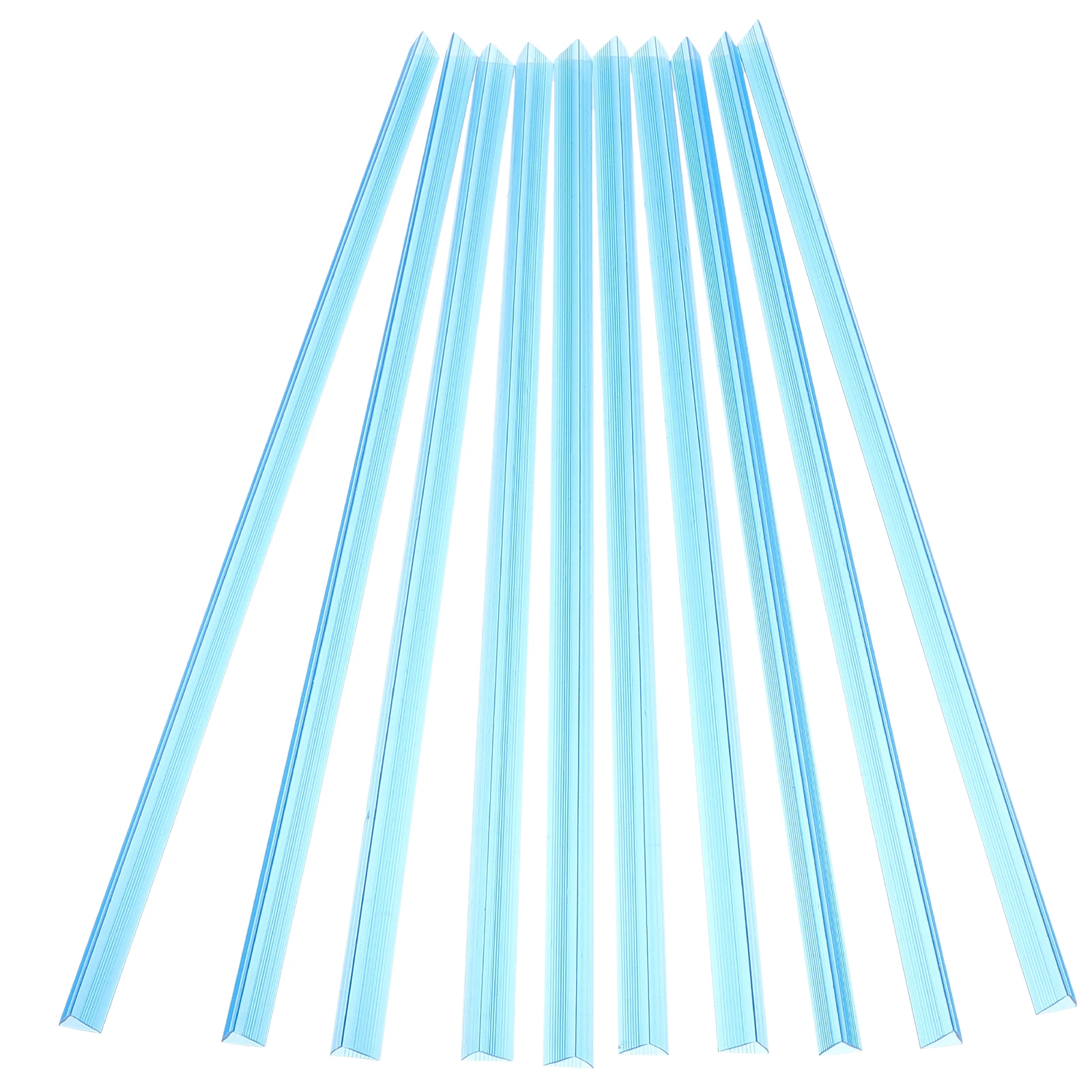 

10Pcs Slide Grip Binding Bars for Report Cover Book Slide Binder Large Capacity Pull Rod Clips Plastic Binding Bars