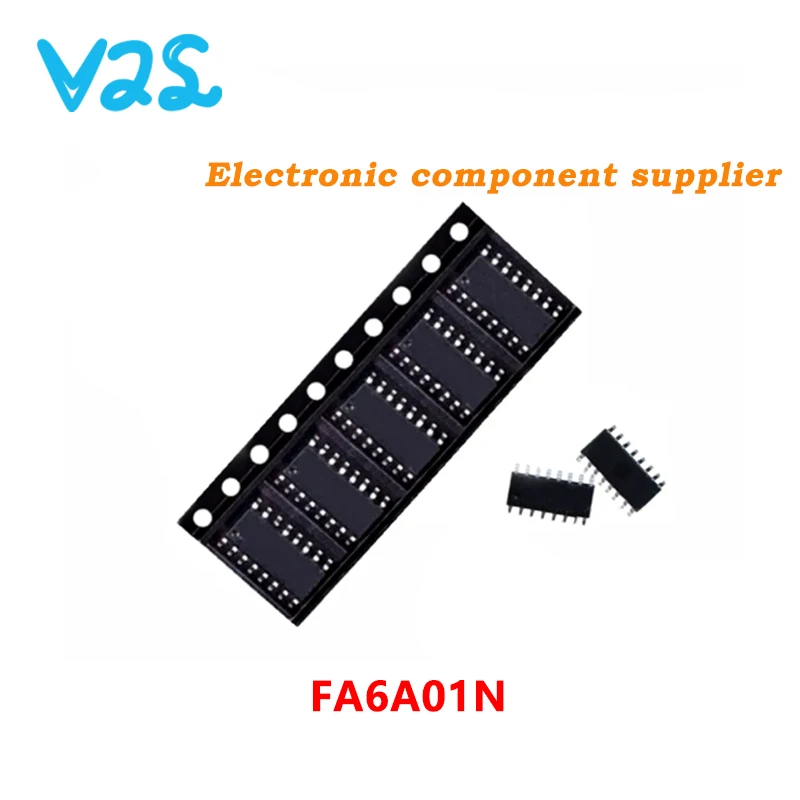 Chipset FA6A01N FA6A01 FE6A01 6A01 sop-16, 100% nuevo, 10 piezas