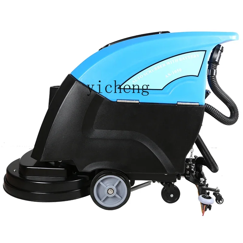 Automatic Battery Type Washing Truck Commercial Hand Push Type Sweeping Mopping Suction Integrated Scrubbing Machine Devicec28