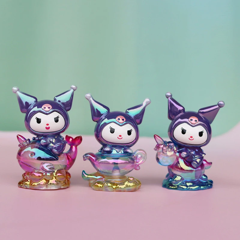 Miniso Kuromi Build Dream Starry Series Blind Box Toys Kawaii Action Figures Cartoon Decoration Collectible Model Surpise Gifts