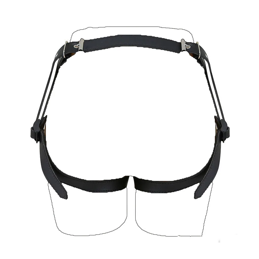 Butterfly Strap On Harness with Suction Cup Dildos - Silicone Wearable Strap-On Set for Couples Pegging & Fantasy Play - view 4