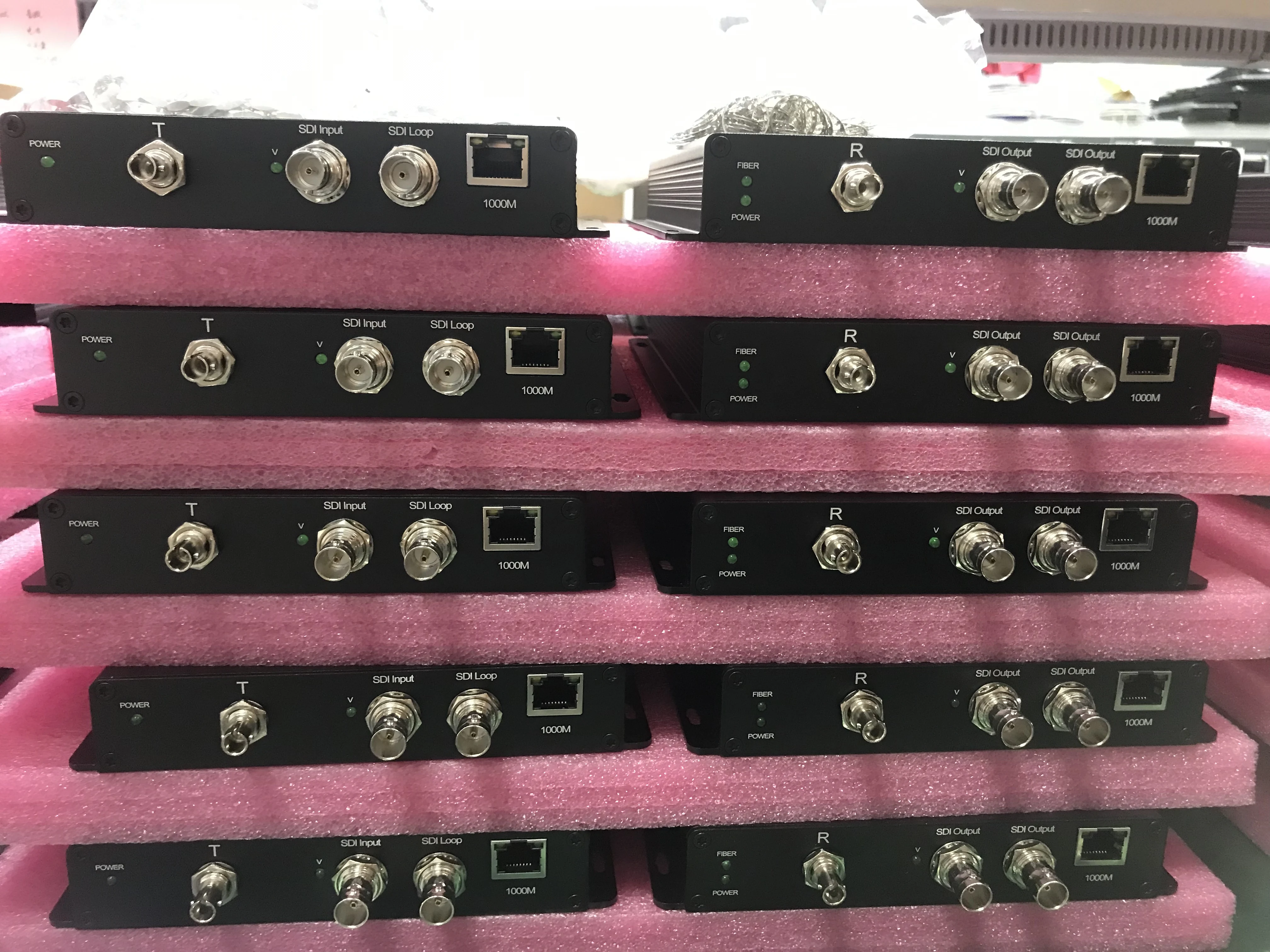 

Broadcast application 3G/HD SDI Compatible fiber optic converter 3G-SDI/Ethernet Transceiver