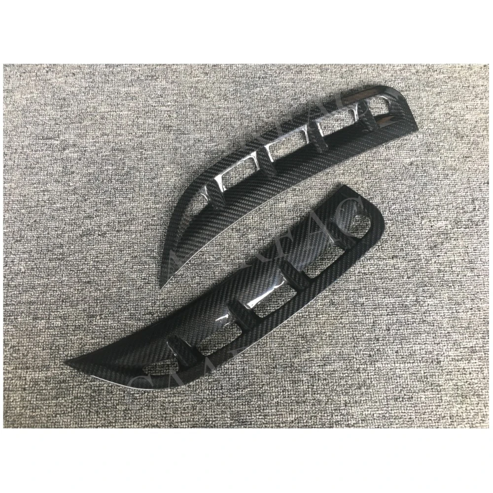 

Carbon Fiber Front Bumper Side Air Outlet Decoration For Mercedes Benz GLE Class W167 GLE350 GLE450 GLE53 Sport SUV 2020 ABS