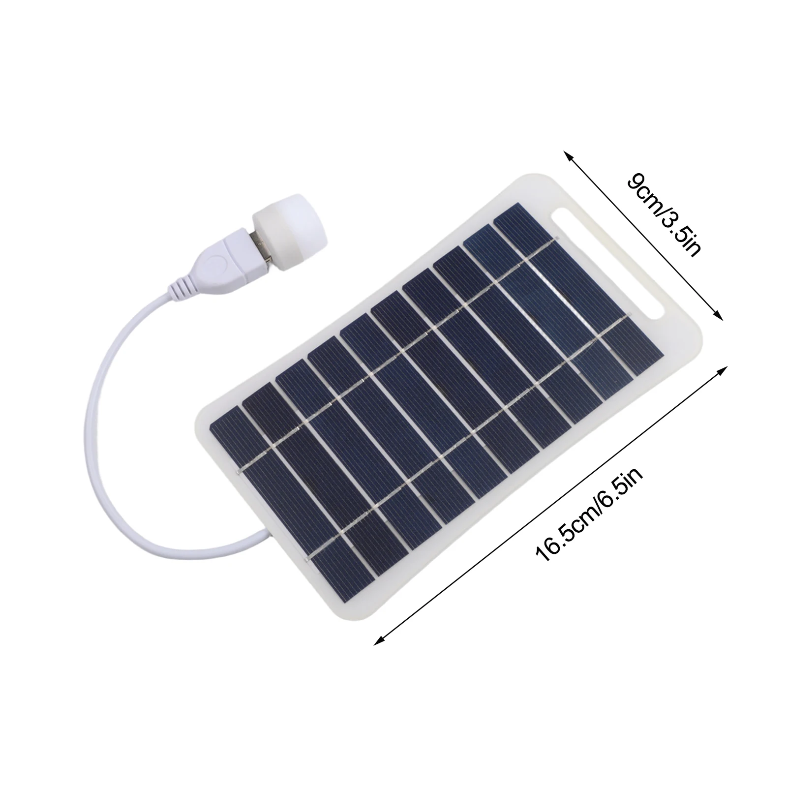 Lightweight Portable for Solar Panel for Outdoor Charging Portable for Solar Charger Epoxy Resin for Sealed Camping Power Supply