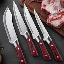 Boning Knife Professional Kitchen Knives Stainless Steel Meat Cleaver Chef Knife Cooking Knives Fruit Knife Kitchen Supplies