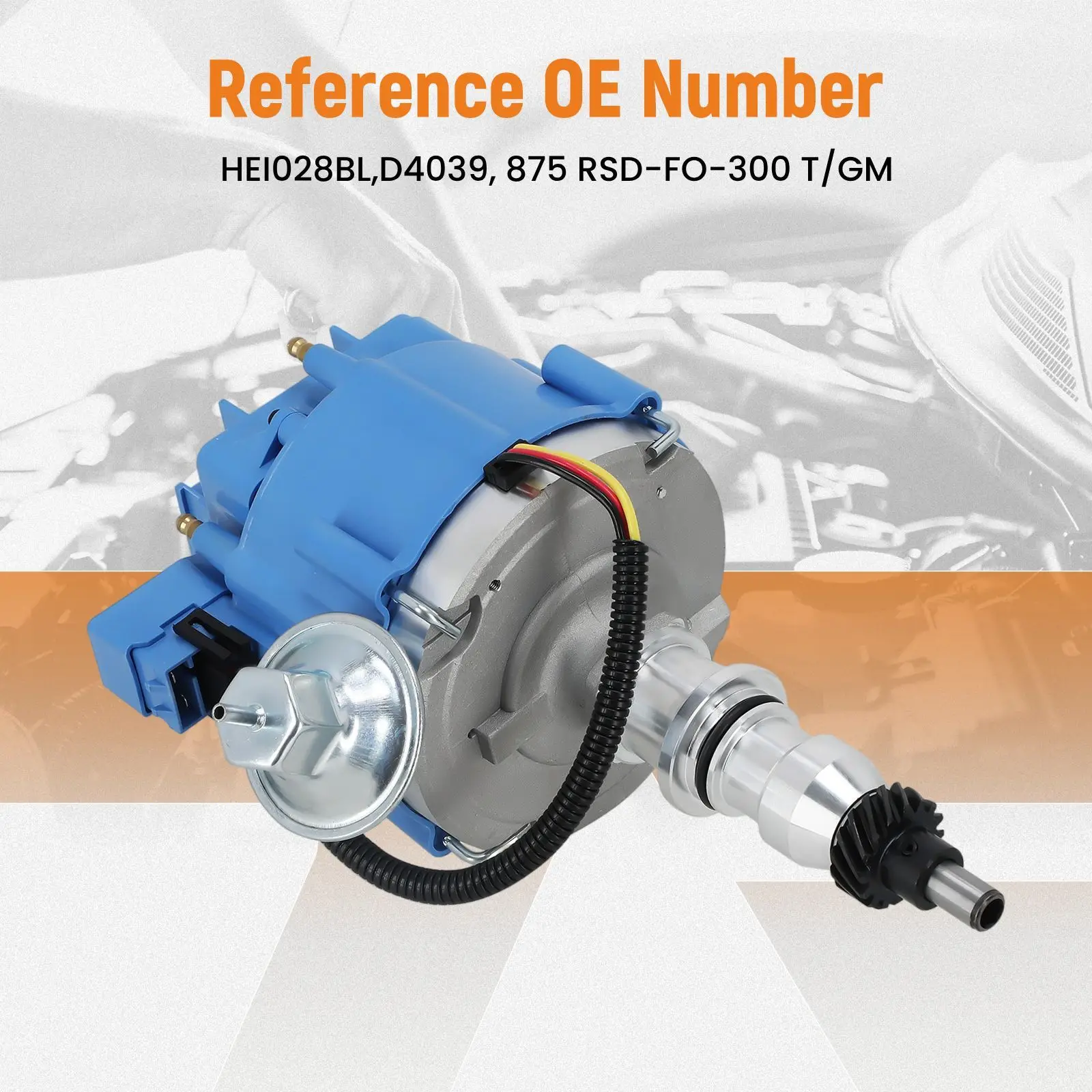 HEI Distributor for Ford F250 F350 E150 E250 E350 Econoline 4.9L L6 1992-1996