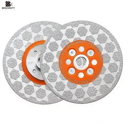 BRSCHNITT-Diamond Saw Blade, Lâmina de Serra Circular para Moer Granito, Mármore, Telha De Concreto, Disco De Corte, Diâmetro 100, 115, 125mm, 1Pc