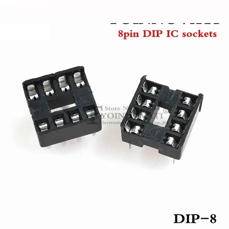 60pieces/lot 8pin DIP  sockets Adaptor Solder Type 8 pin