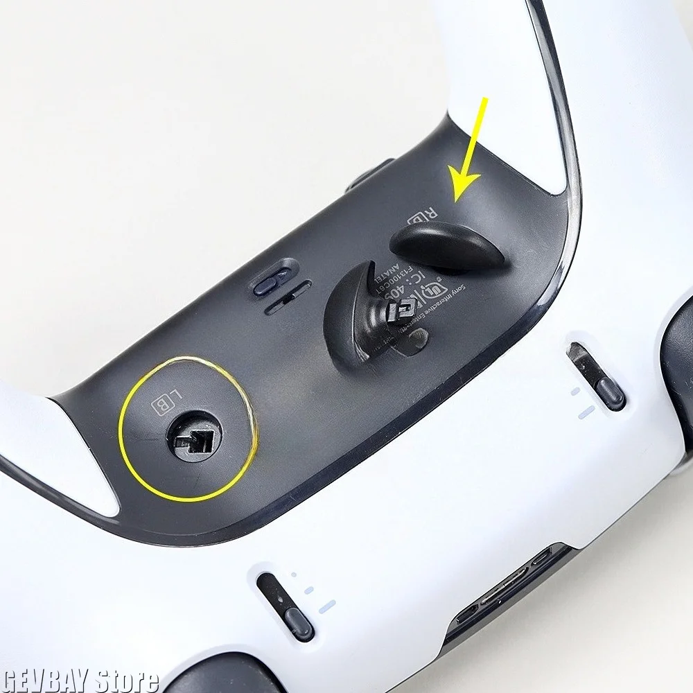 Botones Traseros Metálicos para el Control Inalámbrico PS5 Dualsense Edge, Palancas Metálicas para el Control PS5 Edge Elite, Accesorios de Repuesto