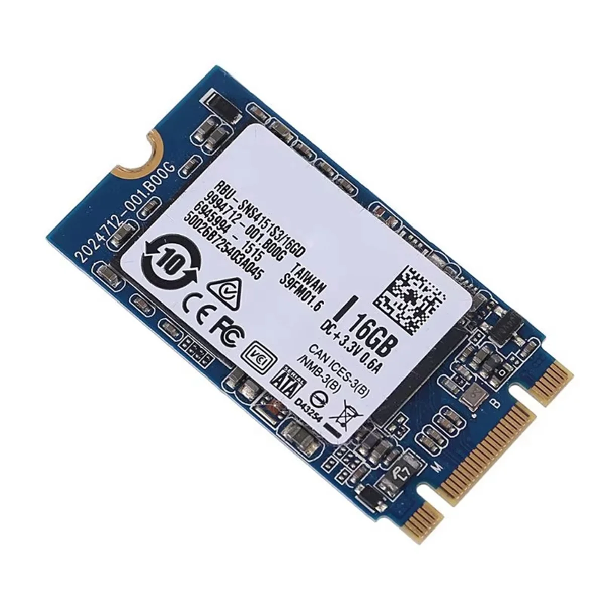 AAA87 SNS4151S3 16GB SATA وحدة الداخلية SSD نصف سليم الحالة الصلبة القرص الصلب لأجهزة الكمبيوتر المحمول جهاز كمبيوتر شخصي دفتر