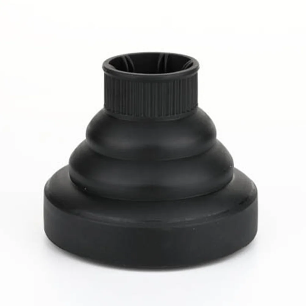 موزع مجفف شعر من السيليكون المتين، غطاء مجفف شعر عالمي مرفق لأداة تصفيف الشعر في صالونات تصفيف الشعر المموجة والمجعد #4