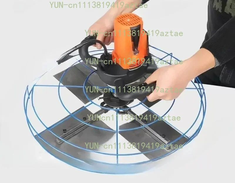 Hand Push Electric Concrete Ground Polisher for Cement Pavement Smoothing at Construction Sites