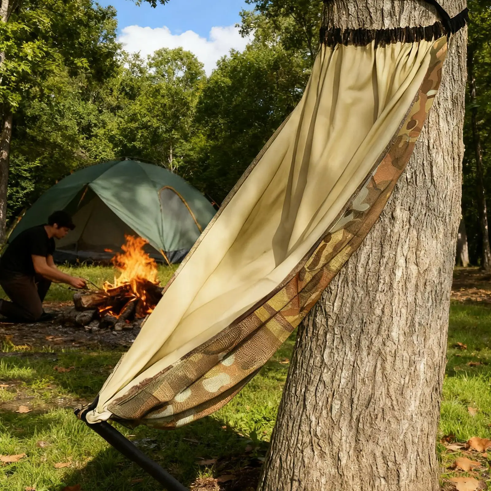 

Adjustable Ground Hunting Chair Portable Low Level Stool Lightweight Compact For Deer Blind, Wildlife Photography, Camping