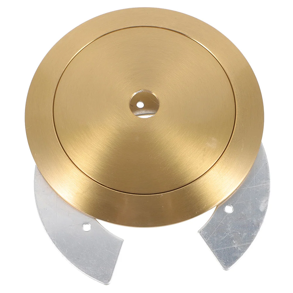 1 Set Lampshade Brass Collar Washer Base Socket Heavy Duty Quick Installation Replacement Parts LED Light Fixture