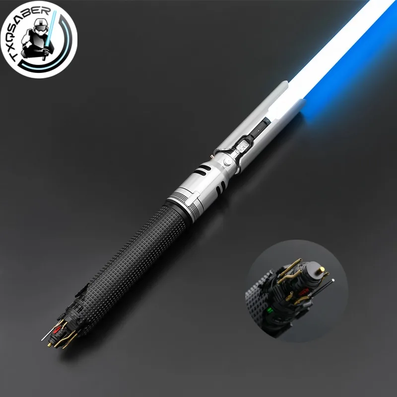 

TXQSABER Новая световая меча Pixel Cal Elois Smooth Swing Proffie 2.2 Саундборд с программой Pixel Blade Dueling Laser Sword Toys