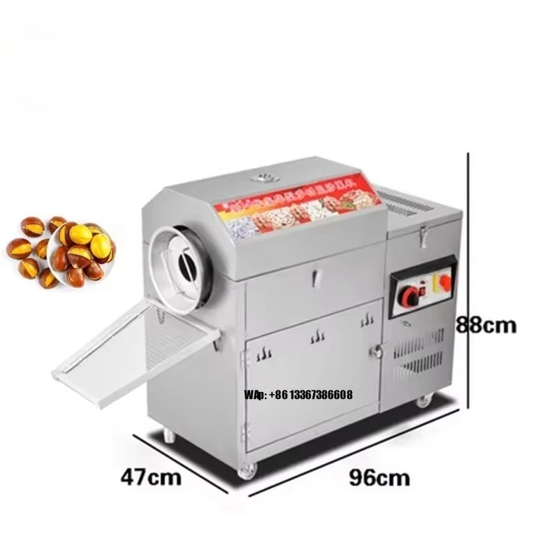 

Roaster Industrial Sunflower Seed Peanut Cashew Chestnut Roasting Machine