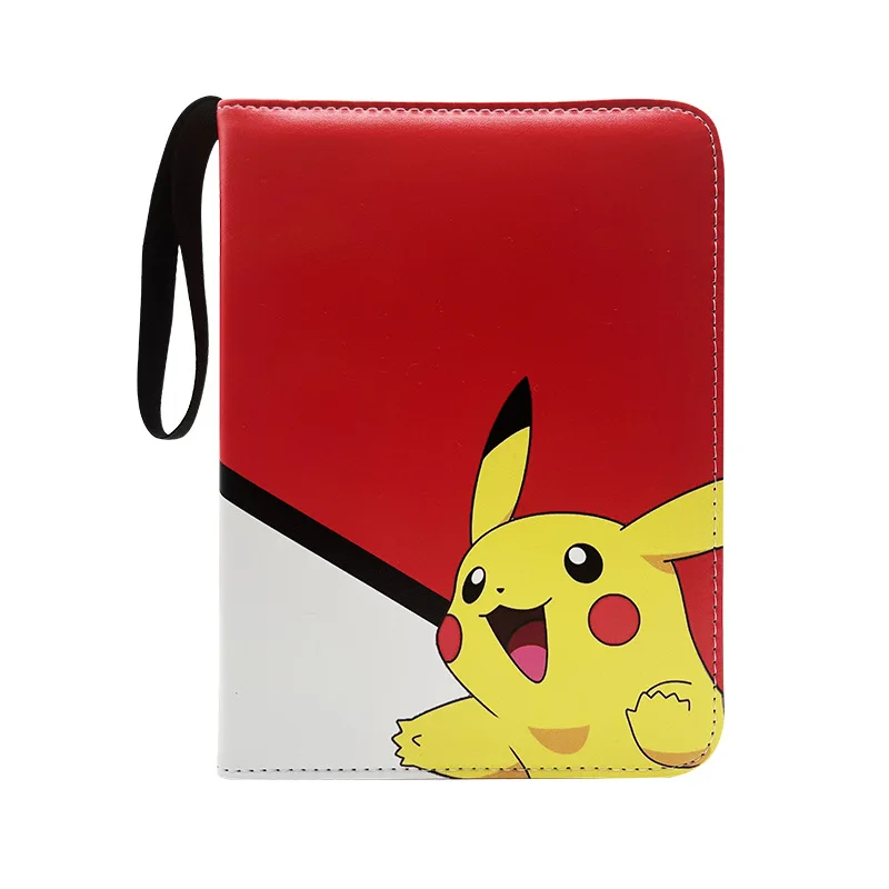 Pokemon 4 -Pocket 9-Pocket Anime Card Pack Booklet Binder - Anime TCG Card Album & Collector's Folder Kaarthouder Festival Gift
