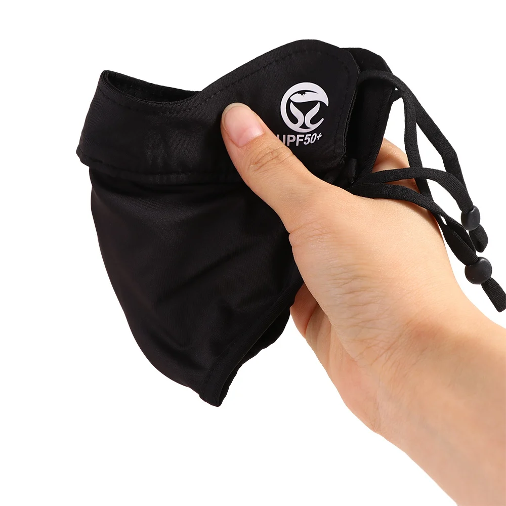 Veil Summer For Women Outdoor UV Protection Eye Protection Face Cover Ice Silk Mask Face Gini Mask Sunscreen Face Scarf