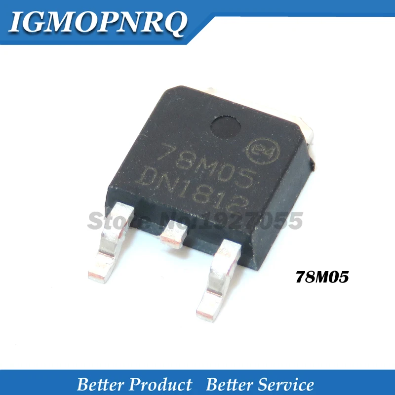 10PCS 78M05 TO-252 7805 L78M05CDT 78M06 78M08 78M09 78M12 78M15 7806 7808 7812 Three-terminal voltage regulator Triode new