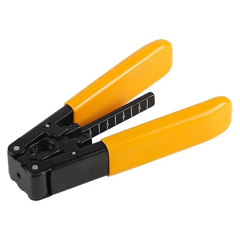 N08R Optical Fiber Stripper Practical Cable, Optical Fiber Test Equipment, Optical Cable Stripper, Stripper Yellow Yellow