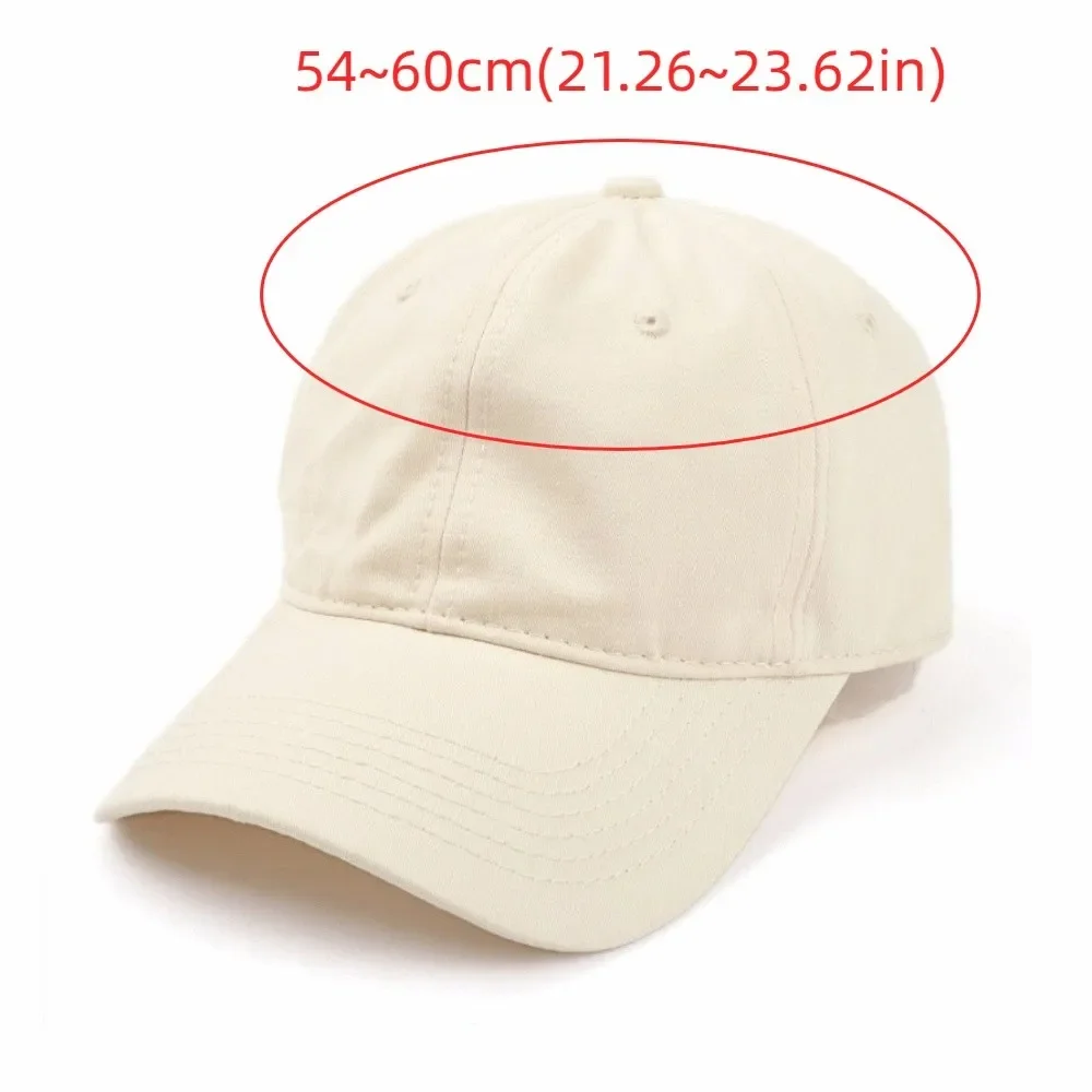 캠핑 모자 심플 유니섹스 단색 캡 한국산 면 플레인 야구 모자 부드러운 캐주얼 스포츠 선캡 야외용