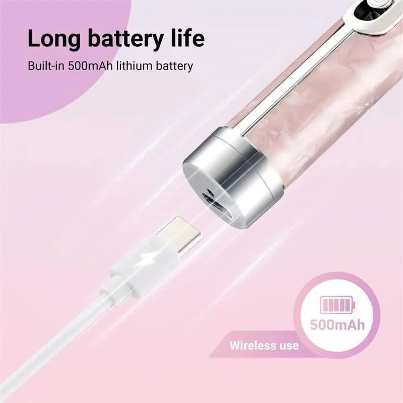 Macchina portatile ricaricabile per trapano per unghie con velocità di 20.000 giri al minuto, set per la cura delle unghie del salone di smalto