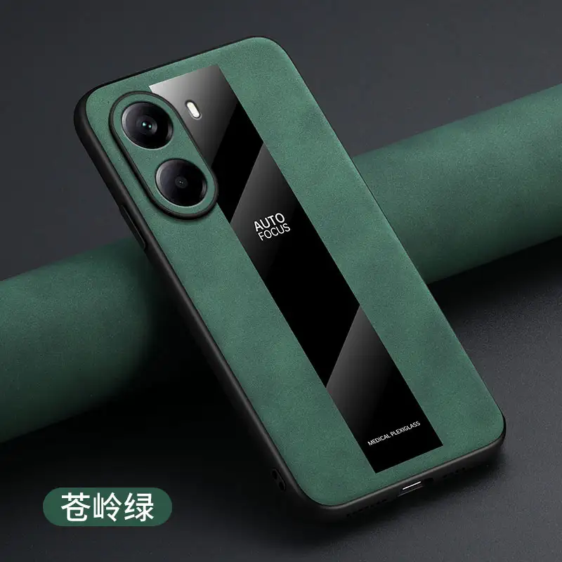 For Xiaomi Poco X7 Pro Case Luxury Leather Texture Carbon Fiber Pattern Sheepskin Skin Feel Bumper Back Cover For POCO X7 Pro - Image 8