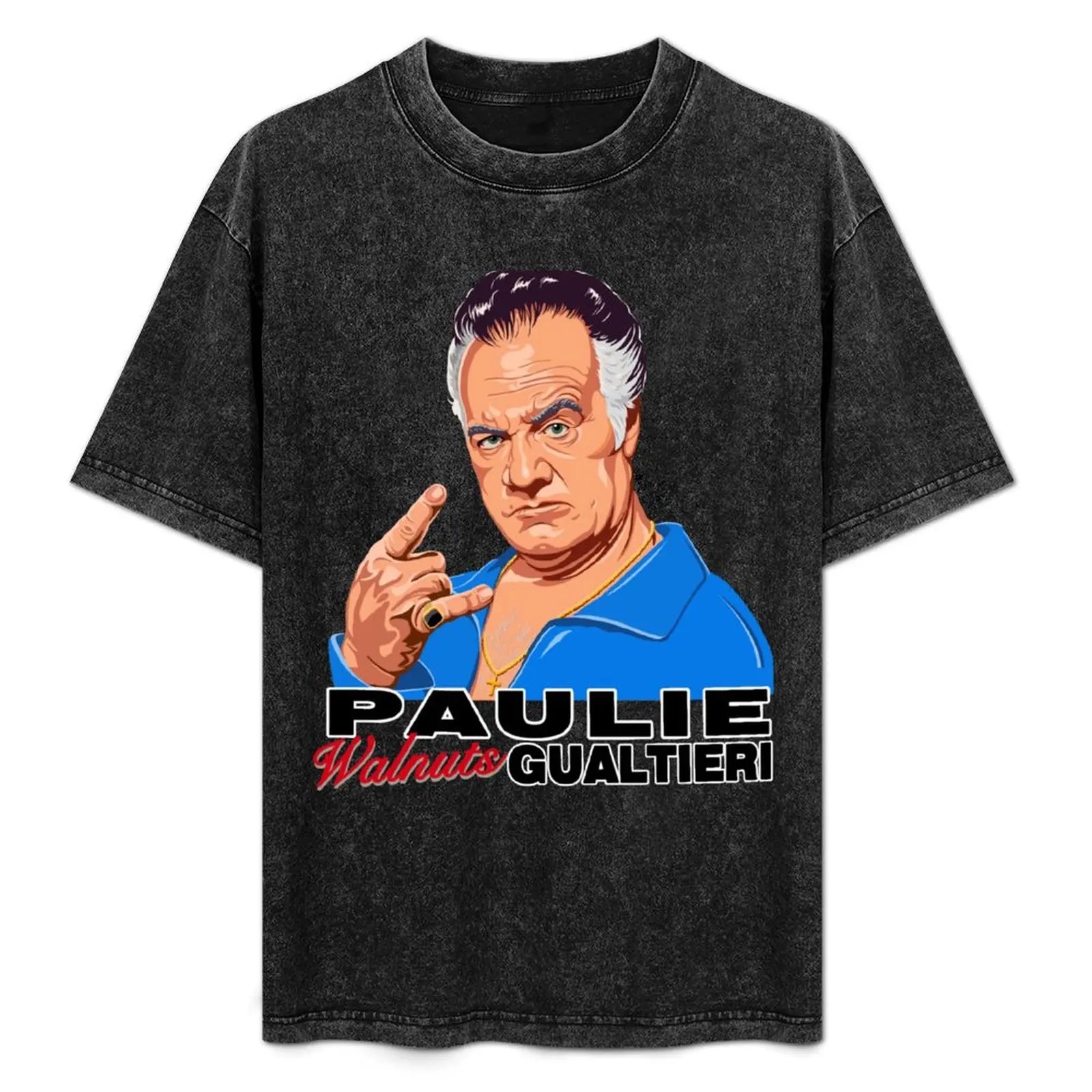 

Paulie Gualtieri T-Shirt Work Short Sleeve Cotton Top
