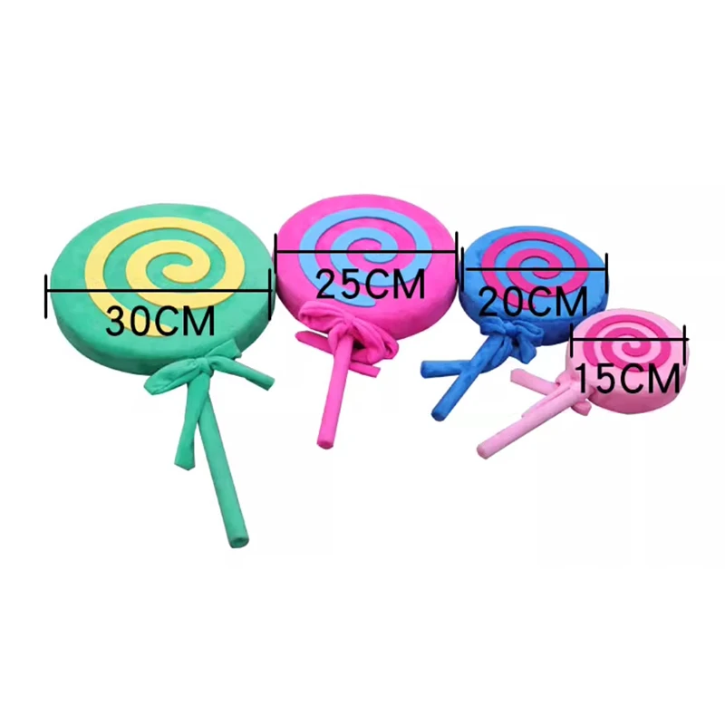 Bacchetta lecca-lecca di Halloween per bambini Accessori per vestire la principessa Caramelle dolci Puntelli per fotografia Carnevale Spettacolo di danza arcobaleno