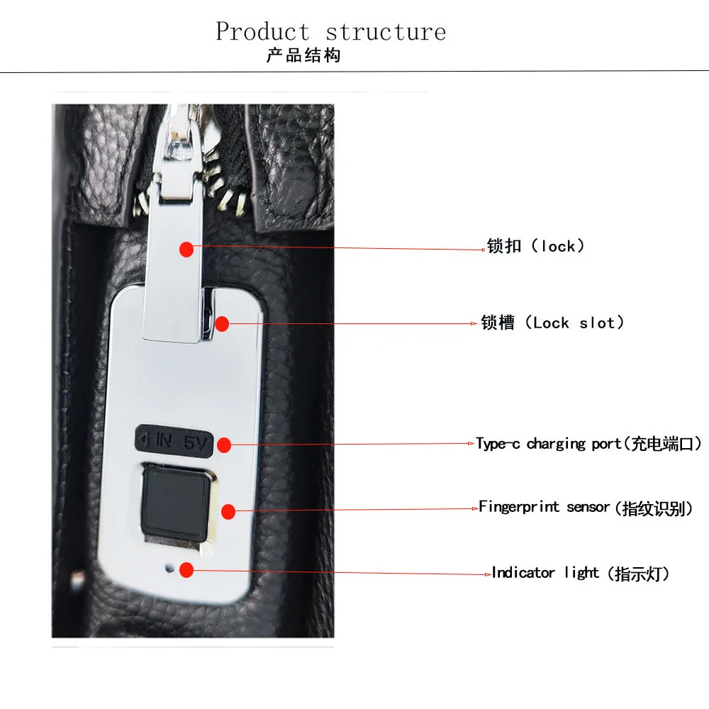 بصمة فتح الرجال جلد طبيعي كتف واحد Crossbody طبقة علوية جلد البقر عادية سعة كبيرة الراقية الصدر #4