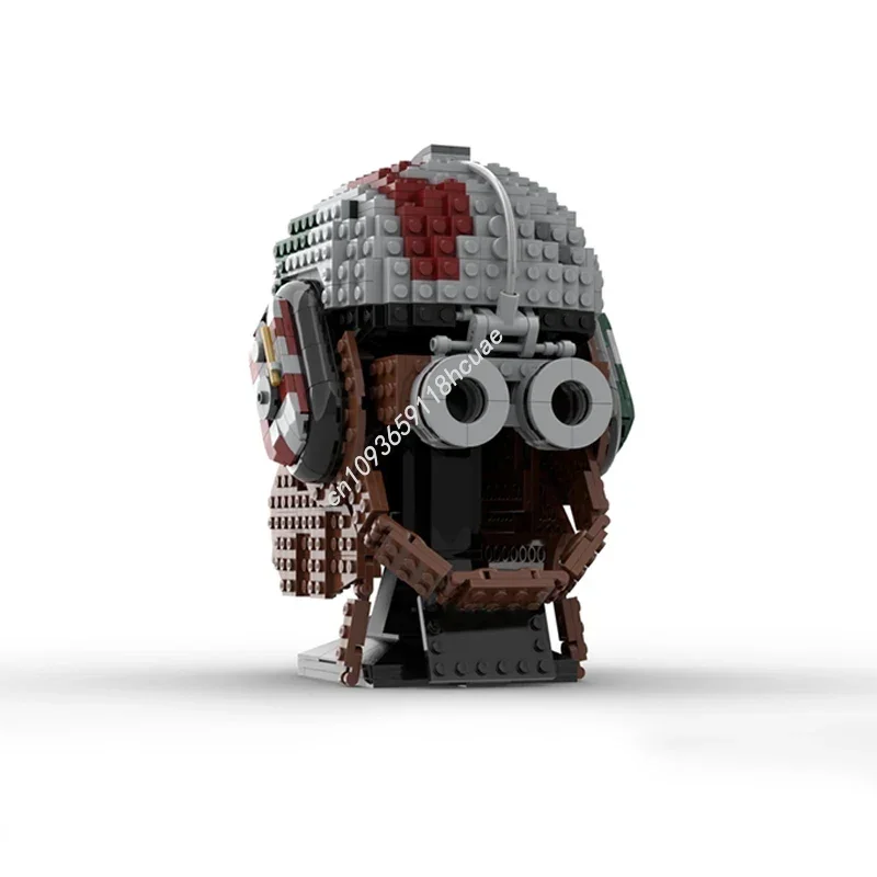 656 pçs estrela batalha anakin skywalker podracer capacete móveis para modelo de exibição moc blocos de construção empilhamento tijolos criativo